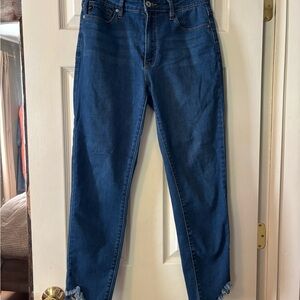 KanCan Dark Blue Ankle Jeans